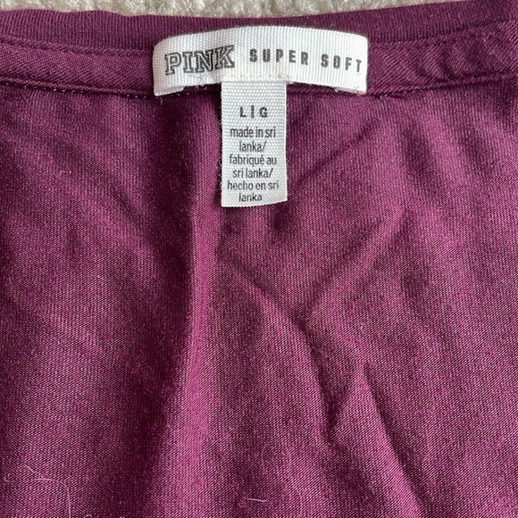 Pink super soft tee- size large - Picture 2 of 4
